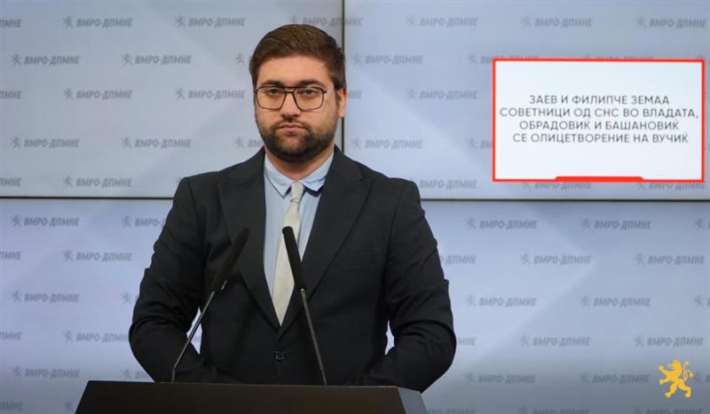 Манасиевски: Заев и Филипче земаа советници од СНС во владата, Обрадовиќ и Башановиќ се олицетворение на Вучиќ