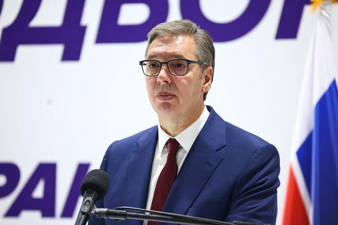 Вучиќ: Во Србија владее терор, СНС нема да учествува на претседателските избори